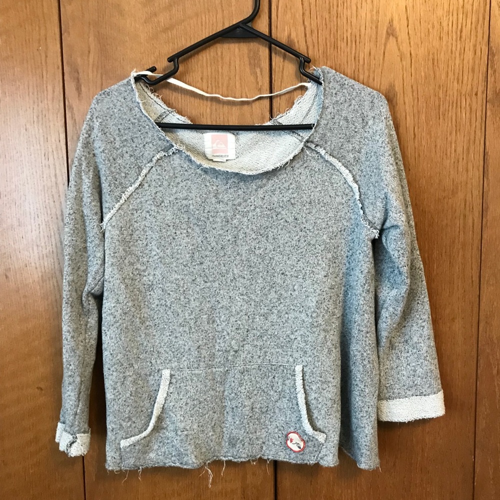 Grey sweater shirt. Barely worn